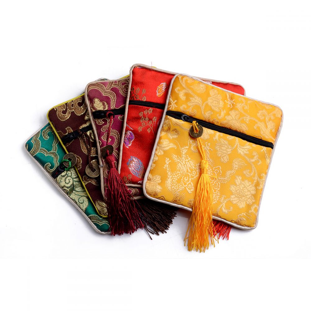 Exquisite Small Zipper Pouch Coin Purse Party Favors Credit Card