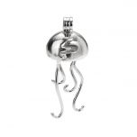 New Jellyfish Pearl Beads Cage Locket Pendant Lovely Charms for Pearl Oysters
