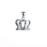 Popular Crown with Zircons Inlaid Cage 925 Sterling Silver Love Wish Pearl Pendant