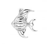 Goldfish Cage 925 Sterling Silver Love Wish Pearl Pendant