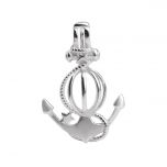 Exquisite Anchor Cage Locket 925 Silver Wishing Pearl Pendant
