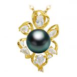Perfect Flower Base for Pearl 925 Silver Jewelry Necklace Pendant Setting/Mounting/Finding without Pearl &Chain