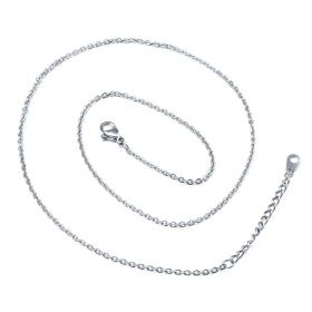 Stainless Steel Cable Chain Necklace Findings Wholesale for Jewelry Making