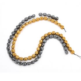 New Lion Head Hematite Stone Loose Beads 10mm Bracelet Making DIY Findings Accessories