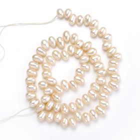 Jewelry Bulk 5-6mm Fresh Water Pearl Loose Beads Strand for Jewelry Making