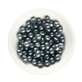 9-11mm Half Drilled Teardrop Freshwater Pearls Loose Beads  Sold by 1 bag/20pcs
