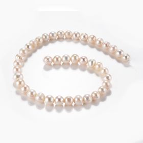 Gorgeous Freshwater Potato Pearls Beads White 10-11mm - 15.5" Strand Craft Supplies
