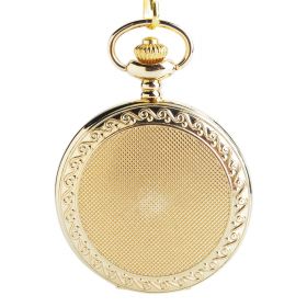 Luxury Golden Classic Design Quartz Pocket Watch LPW176