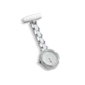Conveinent Clear Rhinestones Surrounded Nurse Doctor Watch