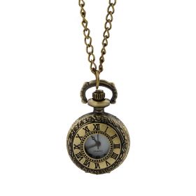 Embossed Small Pocket Watches Classical Design