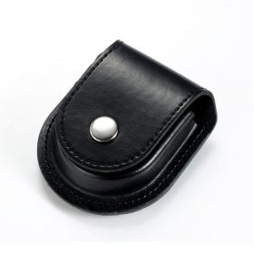 Back PU Leather Cover Classic Pocket Watch Box Holder Storage Case Purse Pouch Bag