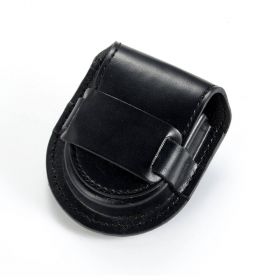 Black Leather Pocket Watch Holder Storage Case Box Coin Purse Pouch Bag
