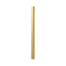 Gold Plated Copper Rectangle Cube Bar Stick for Earring DIY Jewelry Making Findings Components