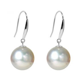 Hot Sale 18 K Gold Saltwater Pearl Earring for Ladies  Jewelry Accessories 