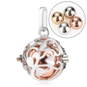 DIY Locket Cage Pendant for Pregnant Harmony Chime Bell Ball Jewelry Making