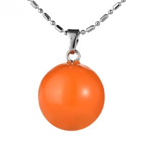 Copper Harmony Bell Mexican Bola Ball Pendant Lovely Pregnancy Gift NO Chain Color Painting