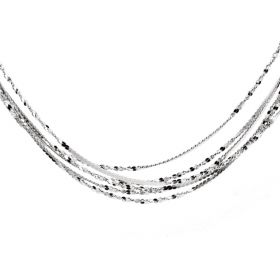 925 Sterling Silver Necklace Chain Thin Lightweight Strong Spring Ring Clasp 18 Inches and 1mm