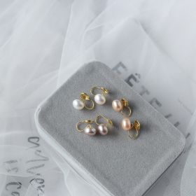 Pearl U Studs Ear Crawler Earrings Cuffs Climber Ear Wrap Pin Vine Non-pierced Charm Clip On Jewelry