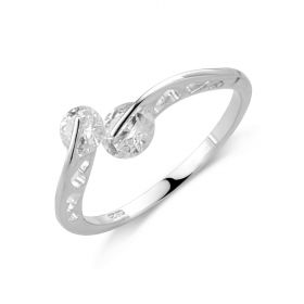 Simple 925 Sterling Silver Ring Hollow Heart Carved Band for Women Fine Jewelry