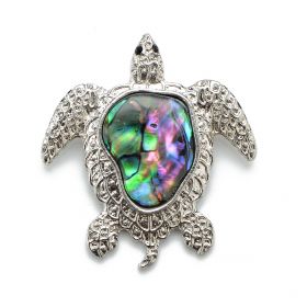 Lovely Turtle Abalone Shell Pendant Fashion Jewelry